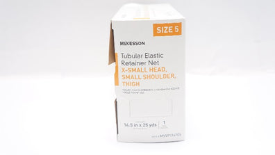 McKesson MSVP114705 Tubular Elastic Retainer Net, Size 5 14.5inch x 25yds